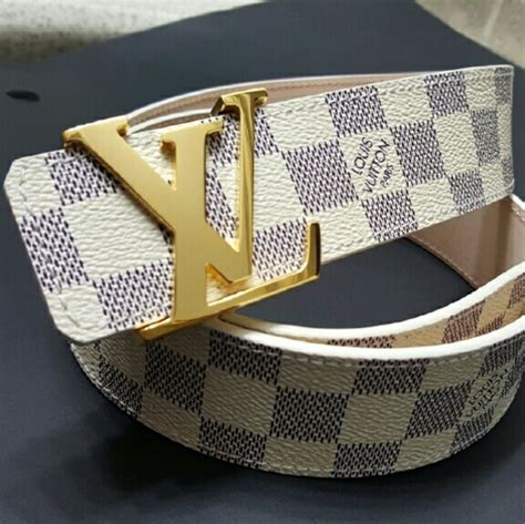 how to identify a fake white louis vuitton belt|genuine louis vuitton belt.